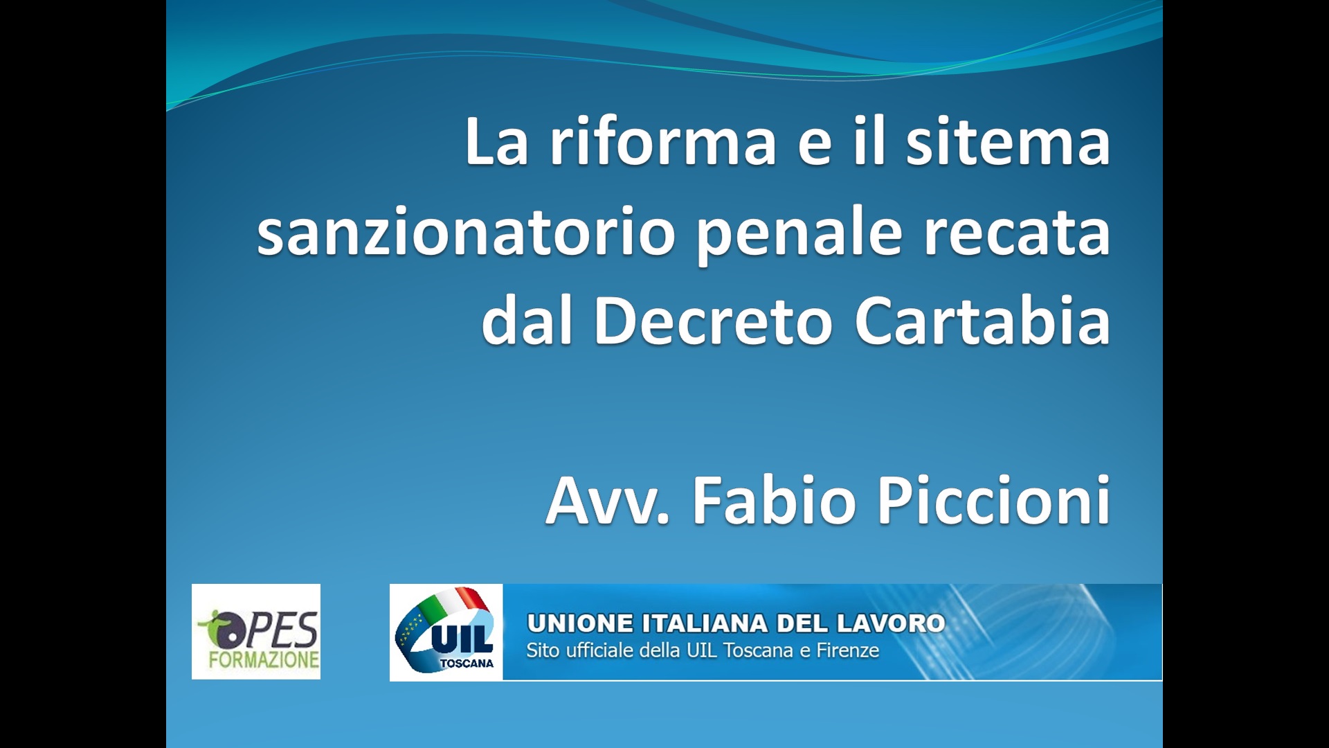 La riforma e il sitema sanzionatorio penale recata dal Decreto Cartabia