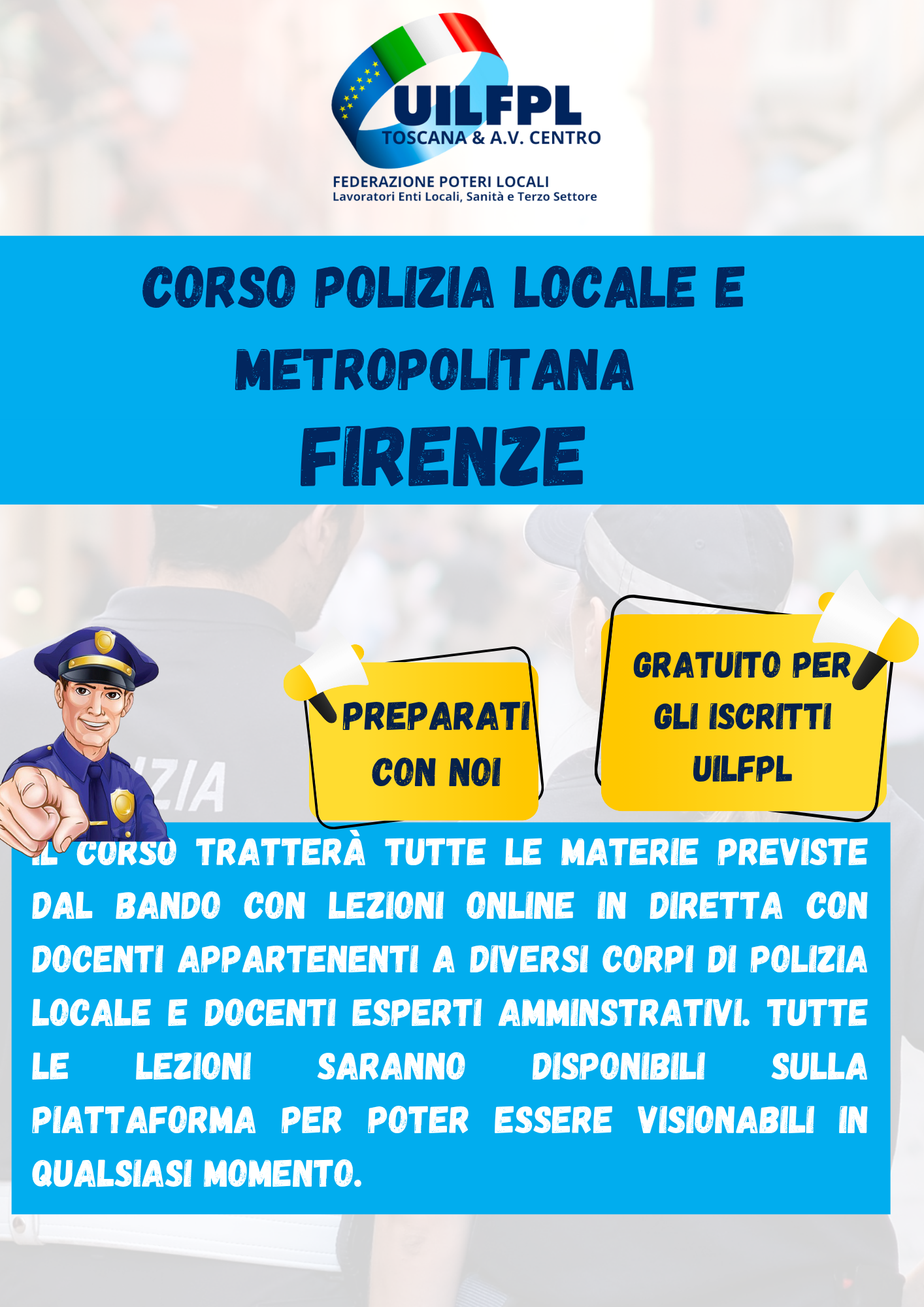 Corso Polizia Locale – Metropolitana